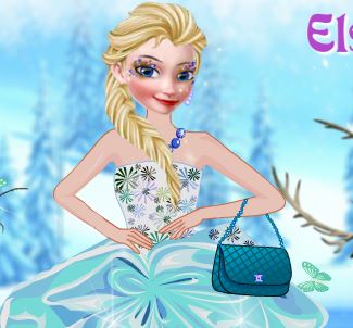 Jeu Preparation de l hiver avec Elsa