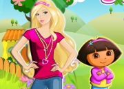 Jeu Barbie et Dora 2014