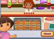 Jeu Dora cuisine en ligne gratuit