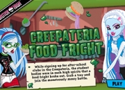 Jeu Food fight Monster High