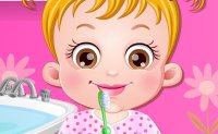 Jeu Bebe se brosse les dents