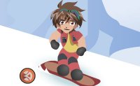 Jeu Bakugan snowboard