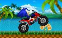 Jeu Sonic balade en moto