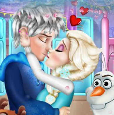Jeu Bisous Jack et Elsa