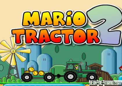 Jeu Mario en tracteur 2