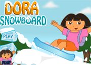 Jeu Dora en planche neige