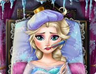 Jeu Elsa la reine des neiges malade
