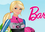 Jeu Barbie en moto
