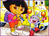 Jeu Puzzle Dora Musique