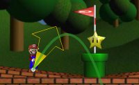 Jeu Mario mini golf