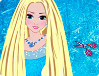 Jeu Coiffure pour Anna e Elsa reine des neiges