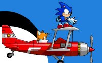 Jeu Sonic chase dans le ciel