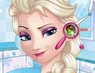Jeu Elsa au docteur d oreille