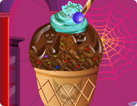 Jeu Creme glace pour Monster High