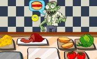 Jeu Cuisine hamurger de zombies