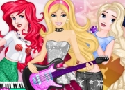 Jeu Barbie disney rock band