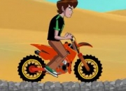 Jeu Ben 10 Omniverse Course Moto dans le desert