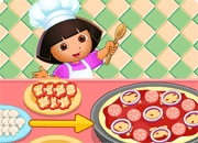Jeu Dora Cuisine Pizza