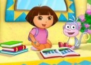 Jeu Dora apprend l'alphabet en s'amusant