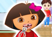 Jeu Dora au dentiste