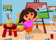 Jeu Dora doit nettoyer sa chambre