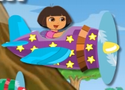 Jeu Dora en avion