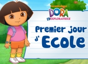 Jeu Dora en français le premier jour d'école