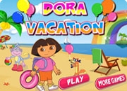 Jeu Dora en vacance