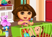 Jeu Dora la gardienne de bébé