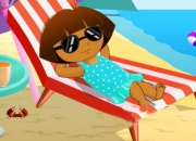 Jeu Dora à la plage