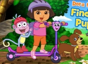 Jeu Dora Exploratrice doit trouver ses chiens