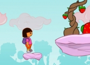 Jeu Dora récolte les fraises