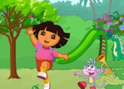 Jeu Dora s'amuse au parc