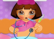 Jeu Dora très malade au urgence