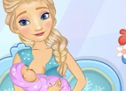Jeu Le bébé de Elsa