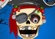 Jeu Le squelette pirate au dentiste