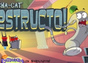 Jeu Mecha chat Destructo Catscratch