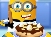 Jeu Minion cuisine gâteau banane