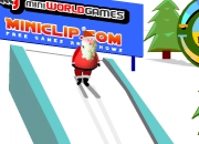 Jeu Saut en ski du Père Noël