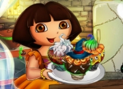 Jeu Dora Super gâteau de Halloween